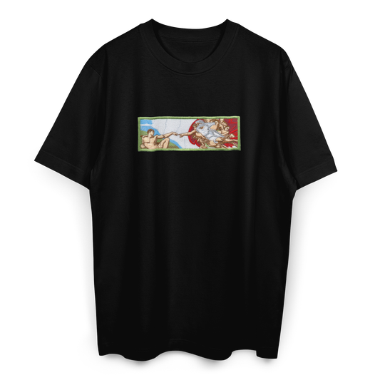 Creation of adam T-shirt