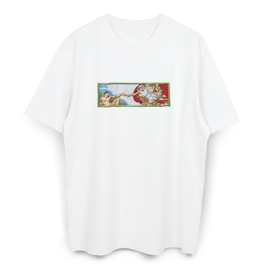 Creation of adam T-shirt